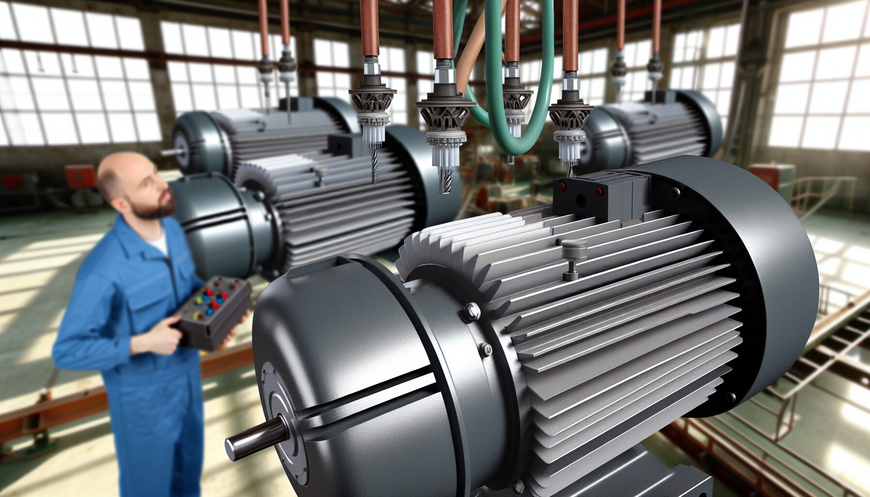 Vysokonapěťové elektromotory v průmyslovém nasazení