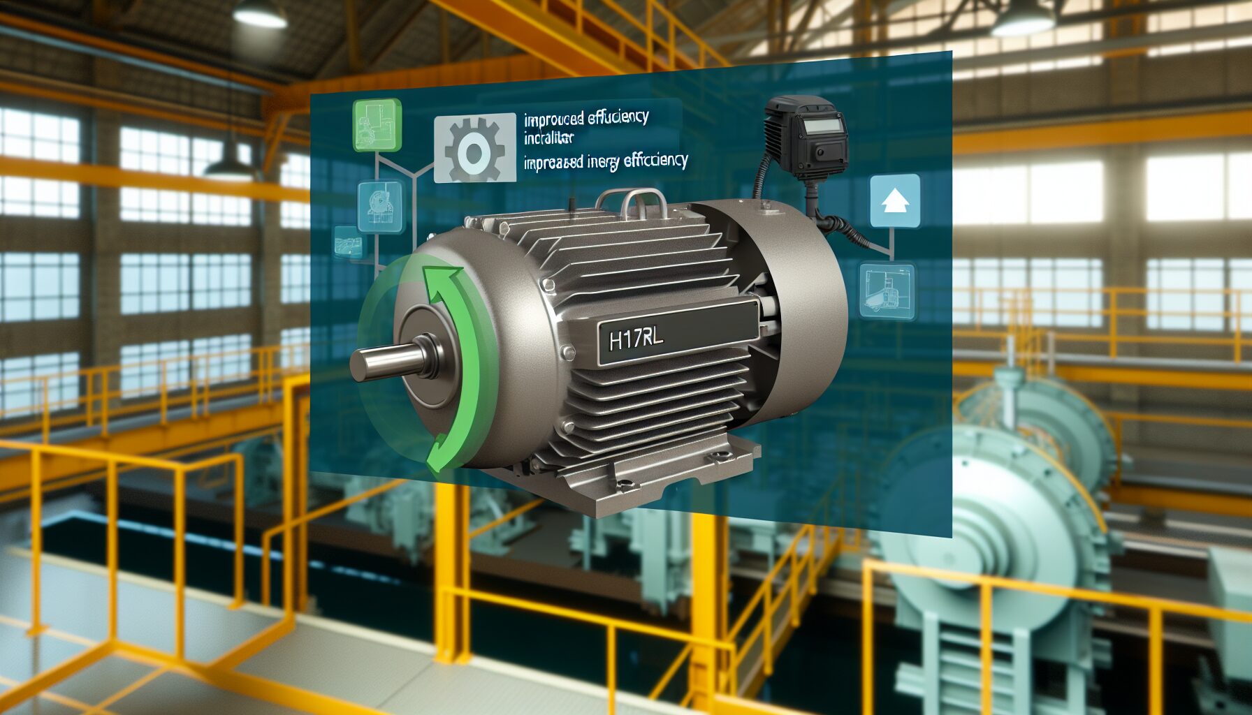 Elektromotory H17RL zvyšují průmyslovou efektivitu