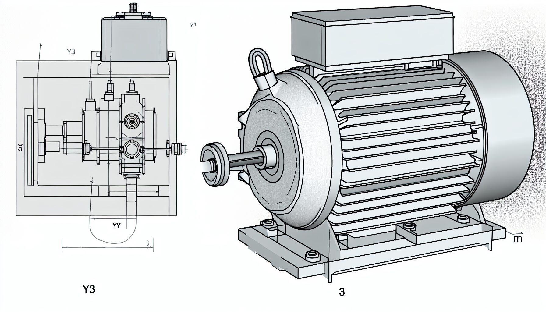 Specifika elektromotorů Y3 v průmyslu
