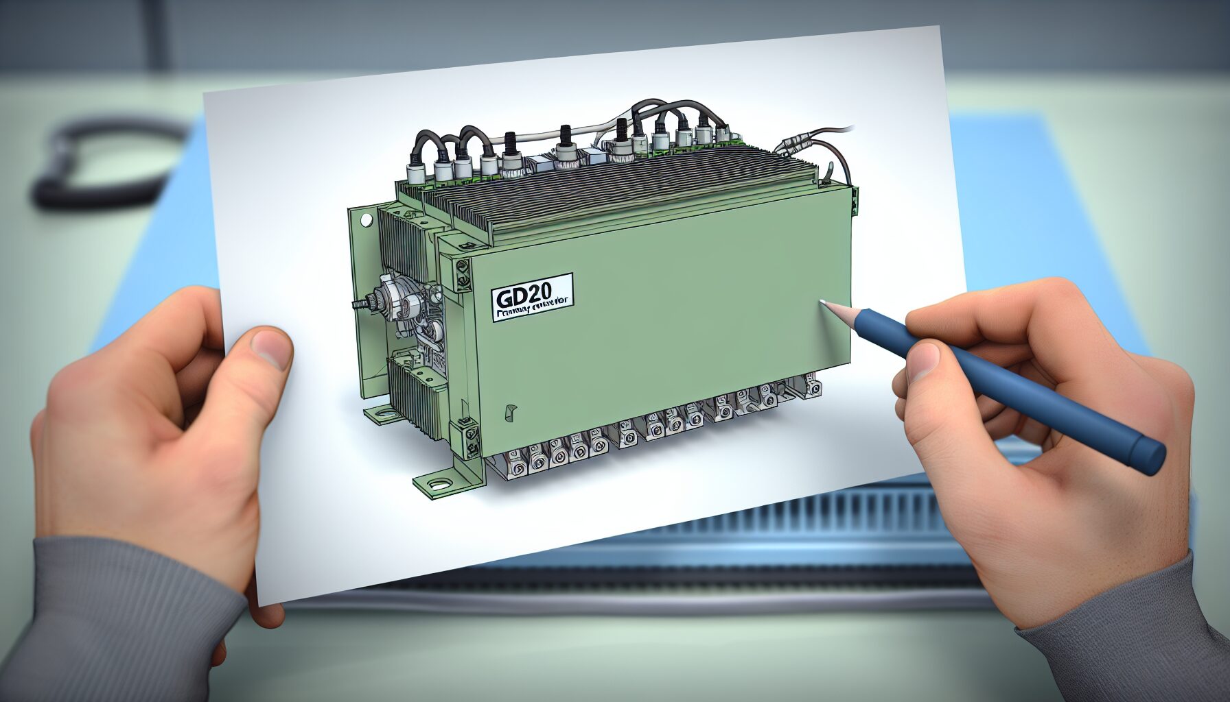 Frekvenční měnič GD20 v průmyslu