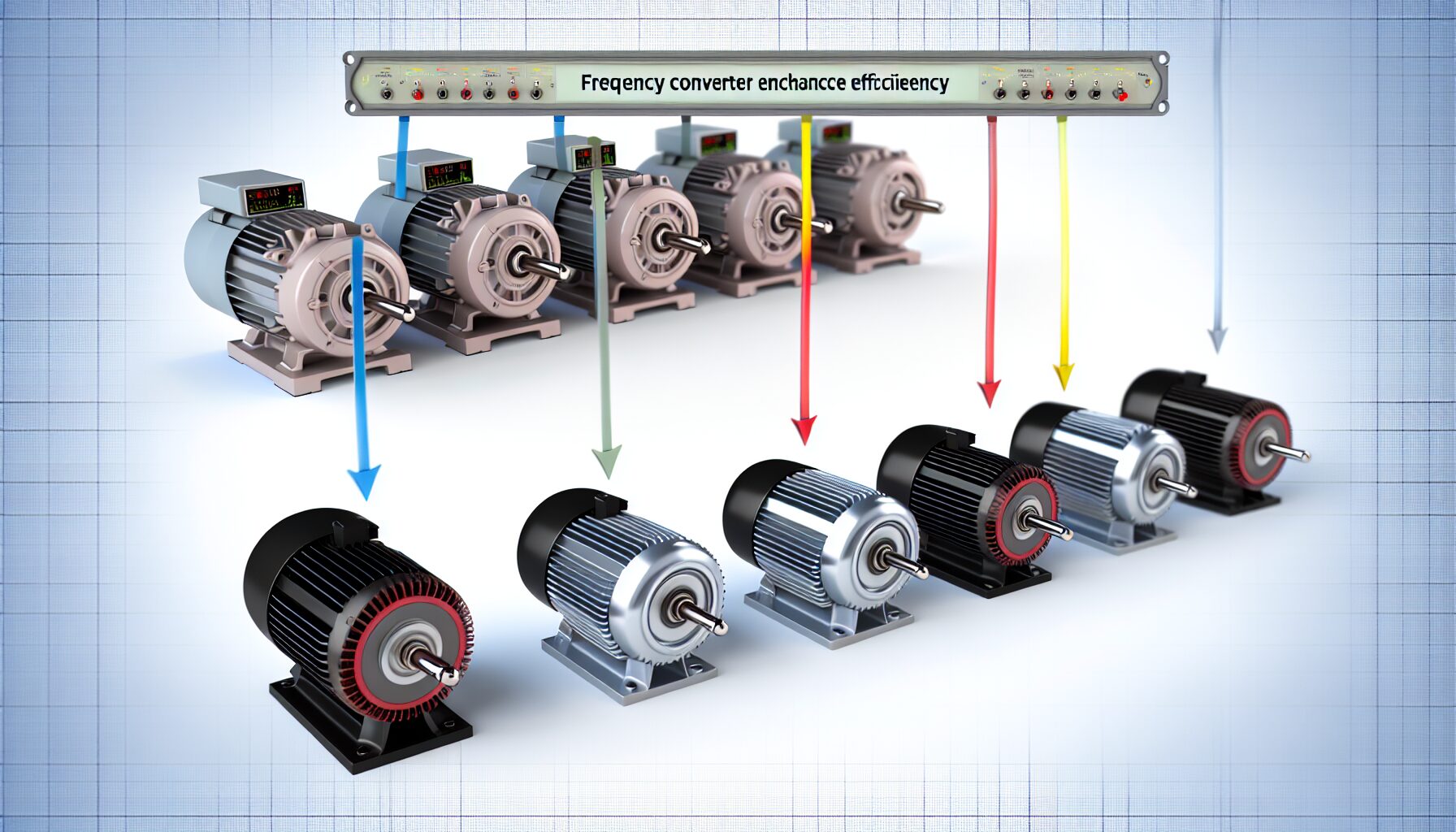 Frekvenční měniče zvyšují efektivitu motorů
