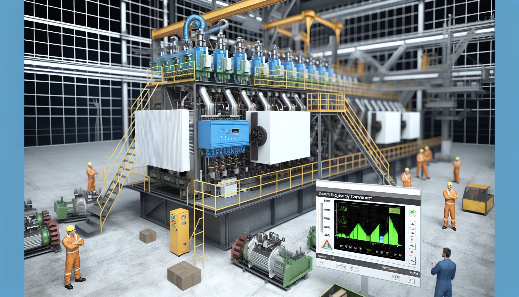 Frekvenční měniče V810 zvyšují průmyslovou efektivitu