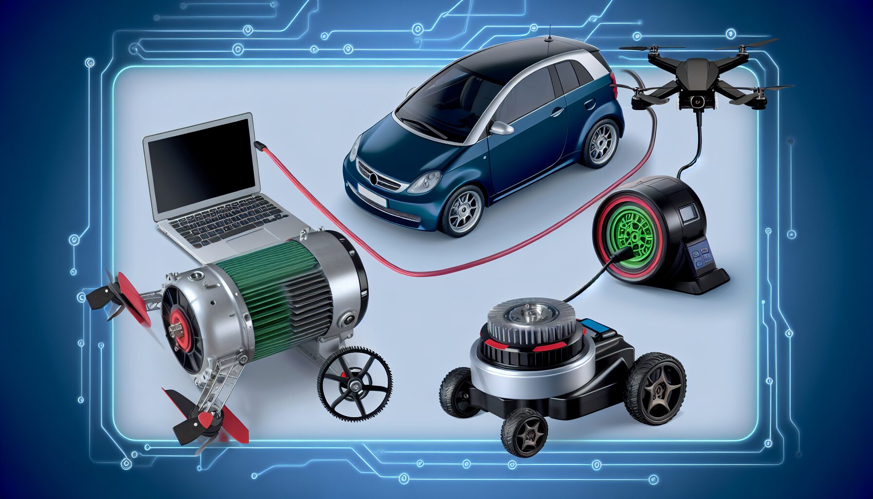 Elektromotory ovládají moderní technologie