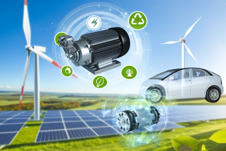 Electric motors propel sustainable technological advances