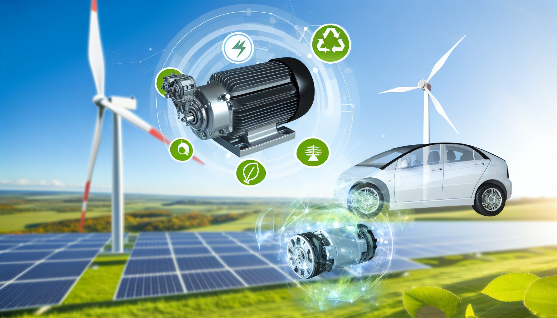 Electric motors propel sustainable technological advances