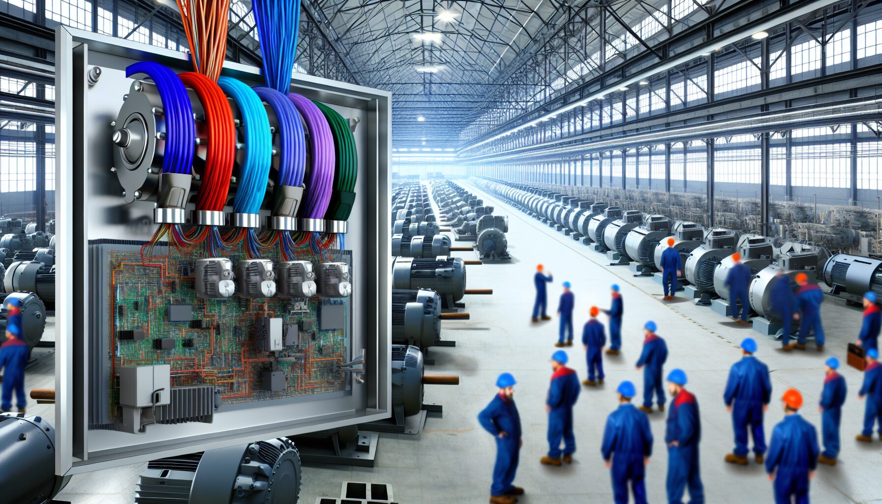 Sähkömoottorien keskeinen rooli nykyaikaisessa teollisuudessa