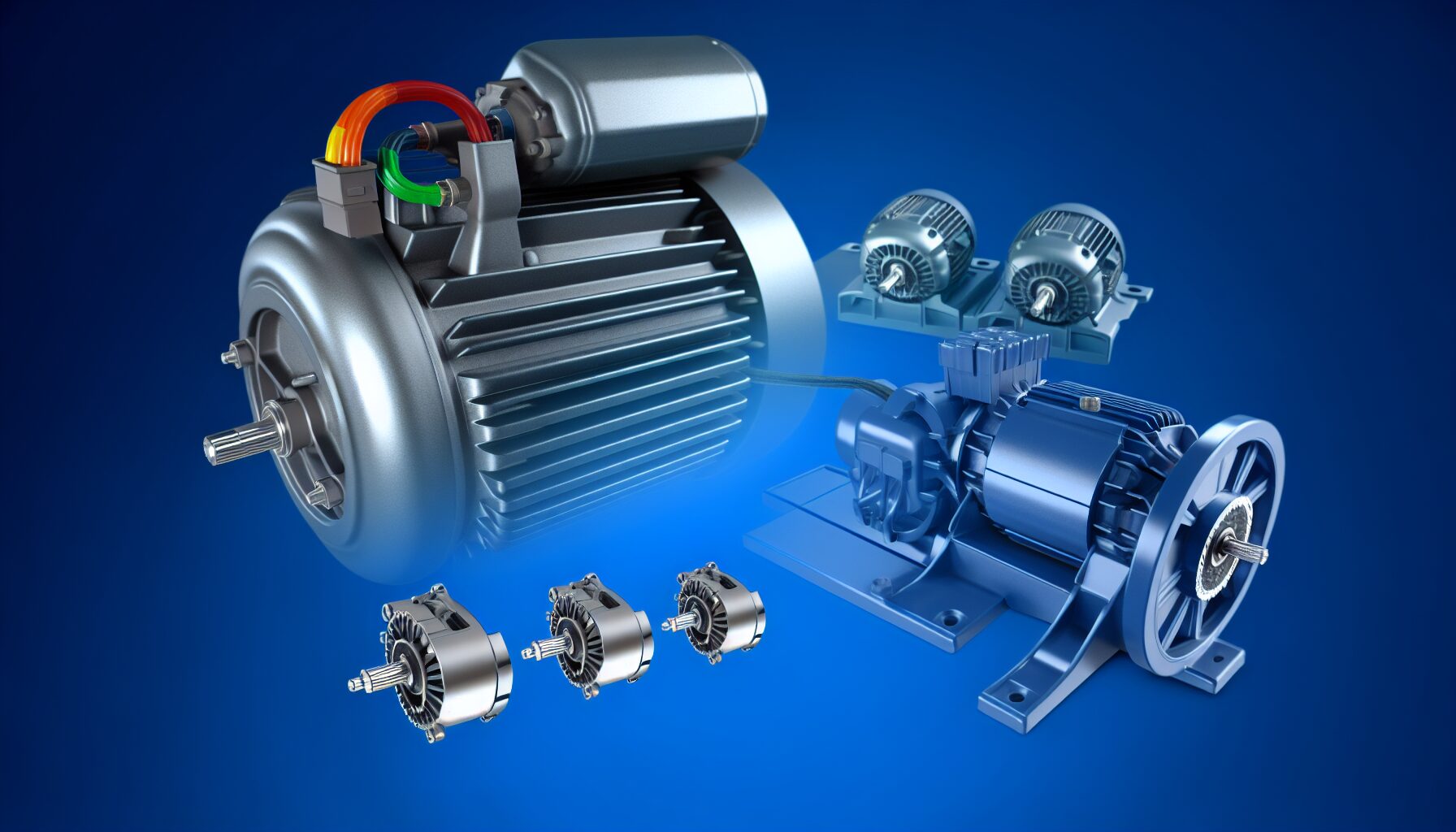 Villanymotorok növekvő szerepe az iparban