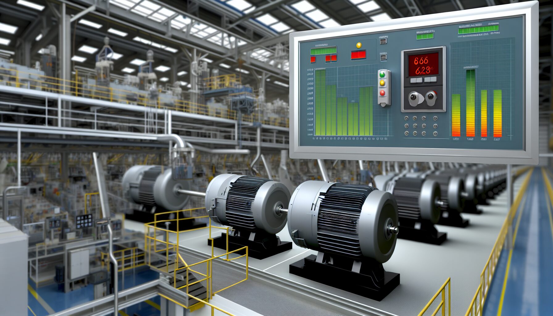 Motores eléctricos impulsores de la eficiencia industrial