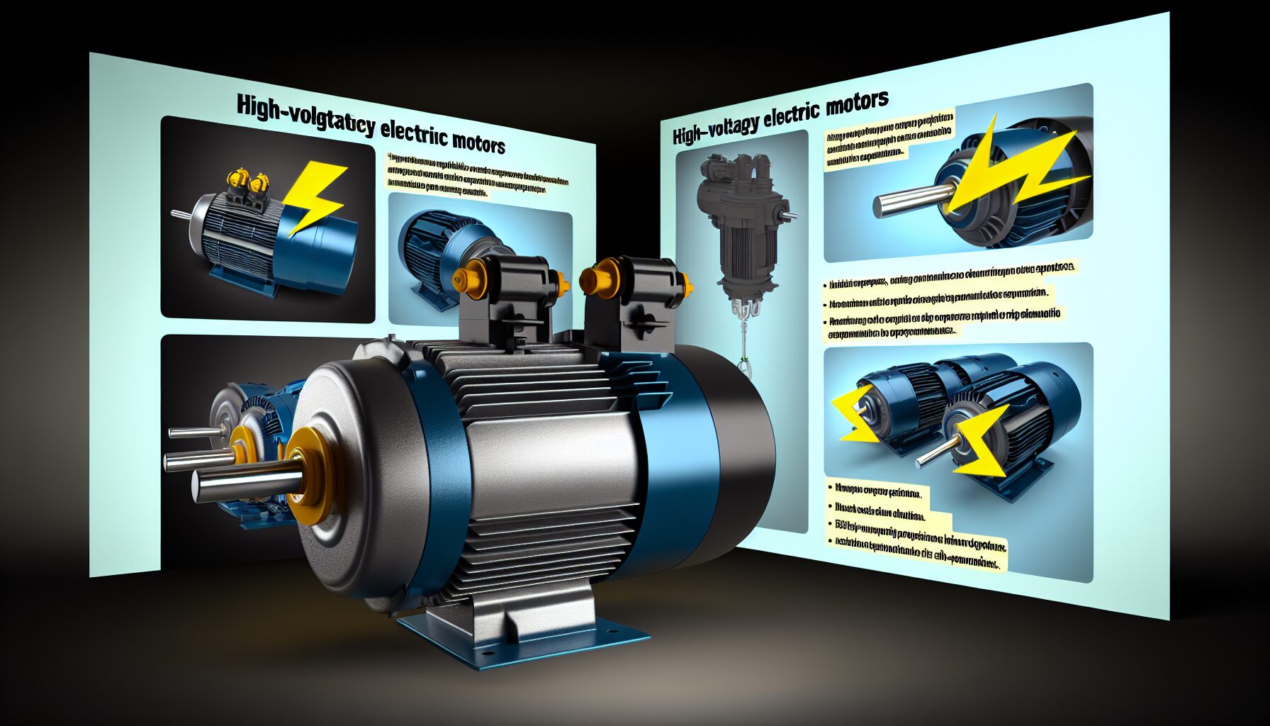 Vysokonapěťové Elektromotory a Jejich Výhody